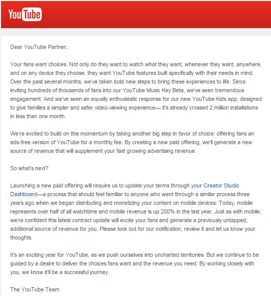 يوتيوب المدفوع حقيقة و ليست كذبة youtube-paid