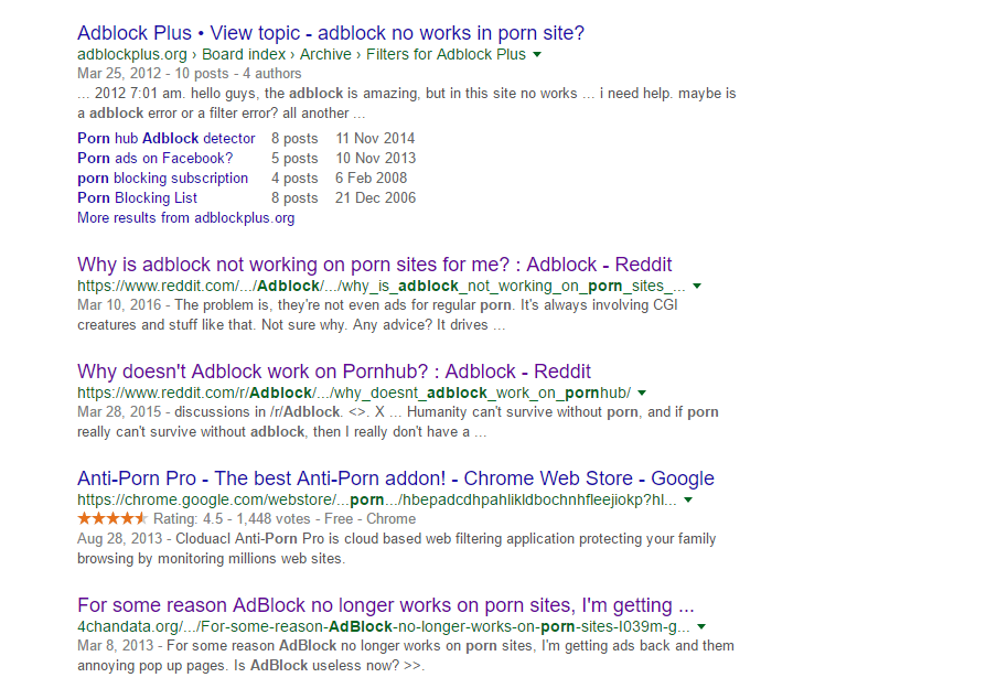 الإعلانات الإباحية